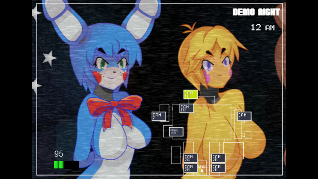 Five Nights In Anime Toy Chica Jumpscare 2 Screens By Princeduskstripe
