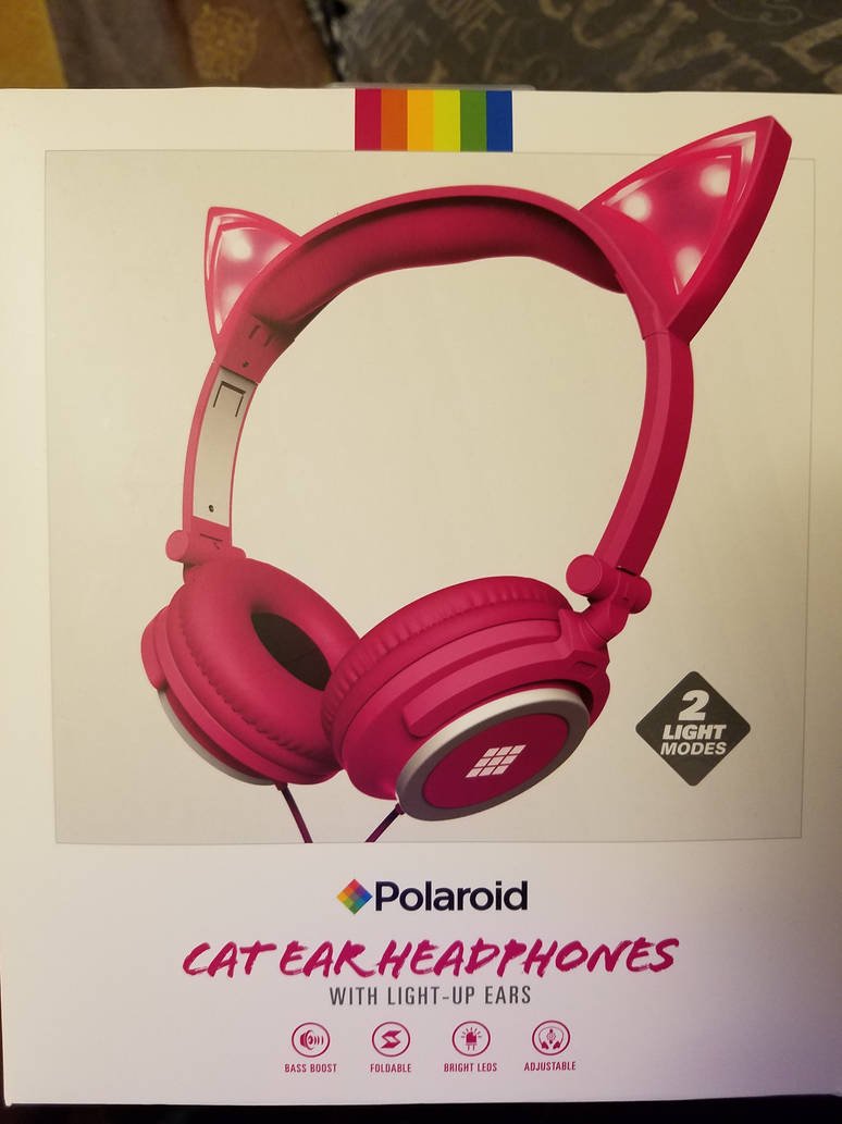 Led Pink Cat Headphones From Hottopic By Princeduskstripe On Deviantart