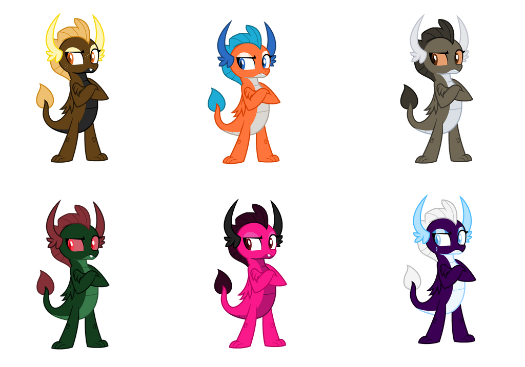 Dragon Color Palette Adopt Batch #19: (OPEN) by PrinceDuskstripe on ...