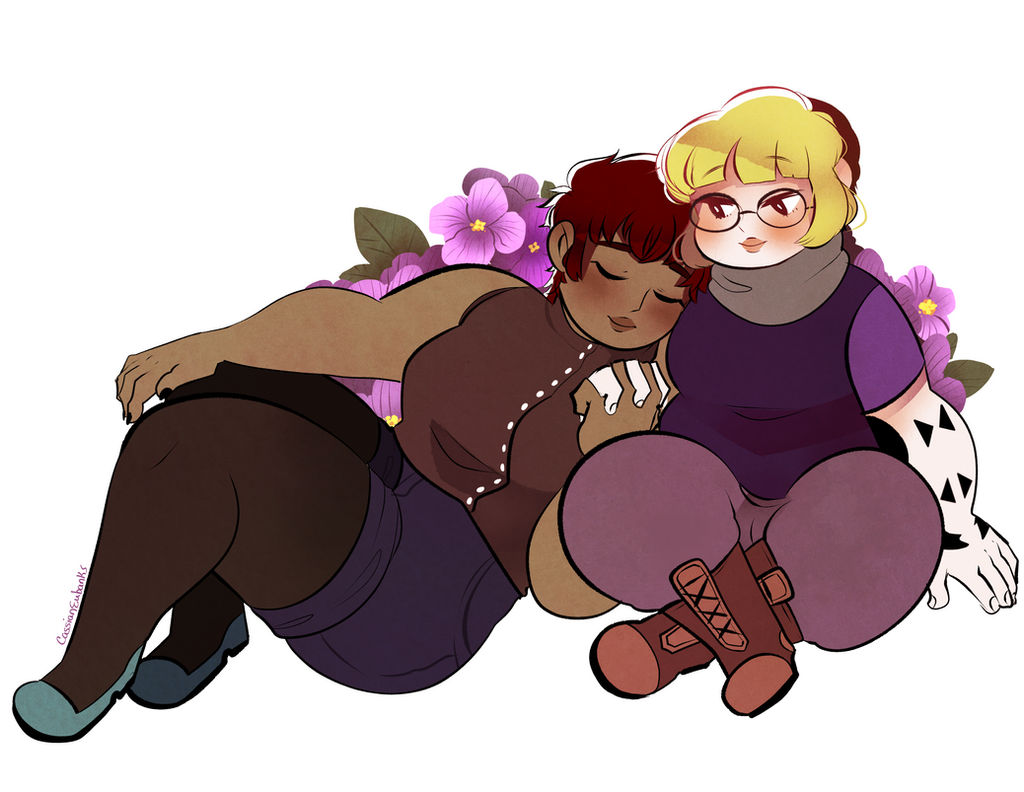 Commission: Emme and Sasha by Caz-Nia1994
