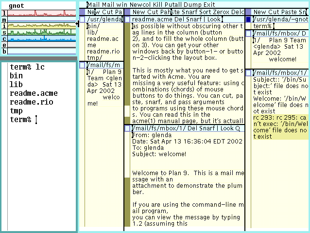 Plan9, June 2009