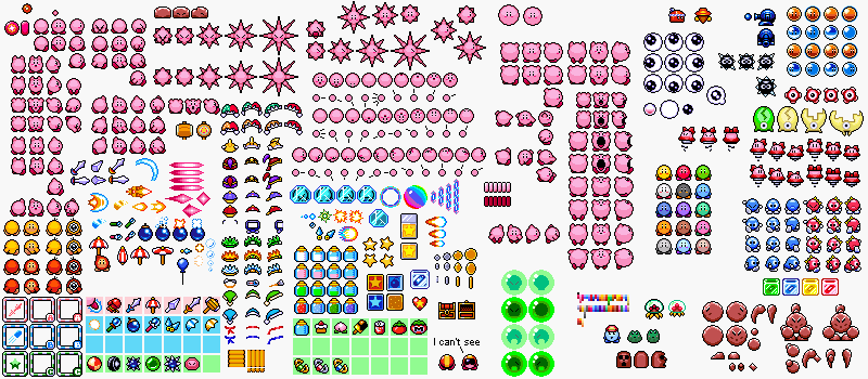 Kirby Crusade Sprites WIP by OnlineAgent on DeviantArt