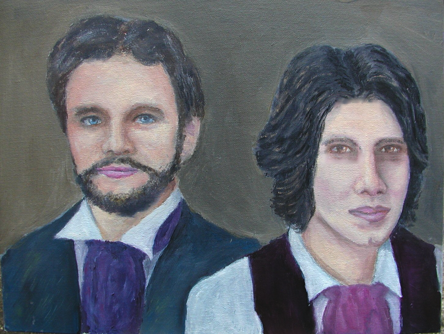 Dorain grey painting