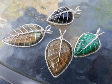 Leaf pendants