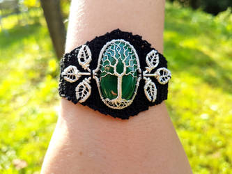 Malachite bracelet