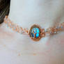 Labradorite necklace.