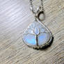 Moonstone pendant.