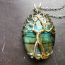 The Two Trees pendant.