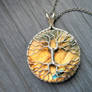 Labradorite tree pendant.