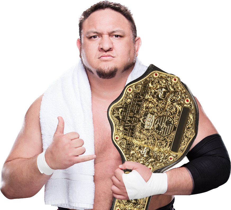 Samoa Joe Wwe World Heavyweight Champion 17 Png By War Psd On Deviantart