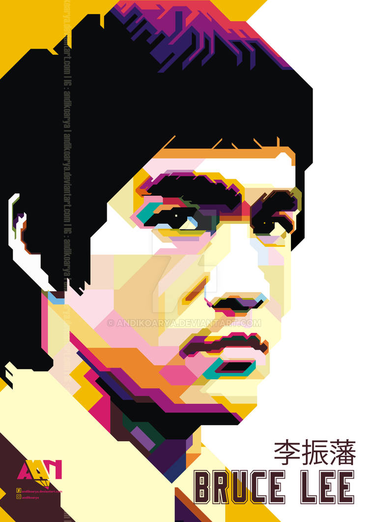 Wpap Bruce Lee by andikoarya on DeviantArt