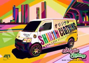 WPAP of Shinjin Clothing Office Car