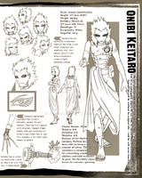 Naruto: Keitaro Design Sheet