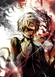 Kaneki Tokyo Ghoul by fangelmay