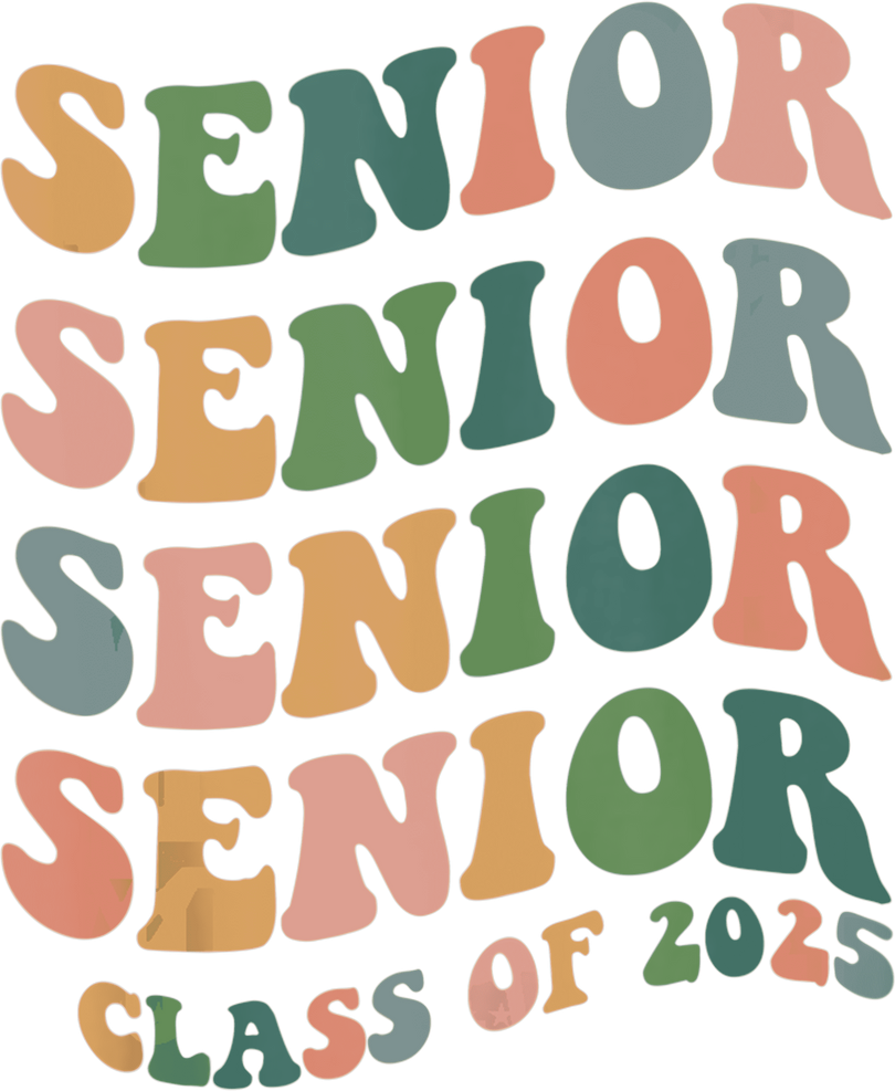 Vintage Senior 2025 Class Of 2025 Highschool Retro by HollyTempka on