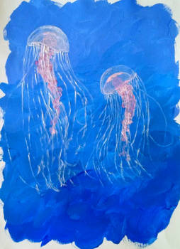 Jellyfish Painting