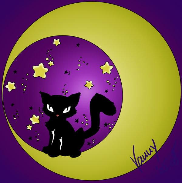 Cat on the Moon