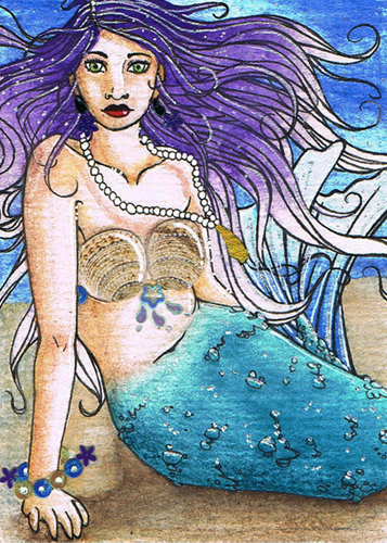 ACEO Mermaid