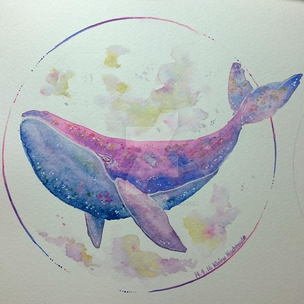 Pink whale