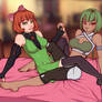 Penny and Emerald