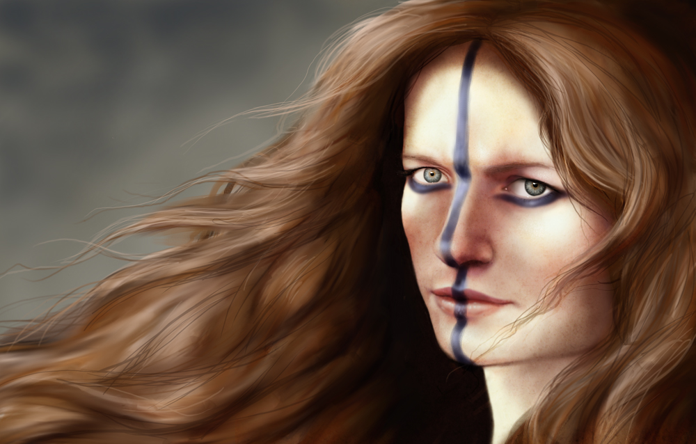 Boudicca portrait