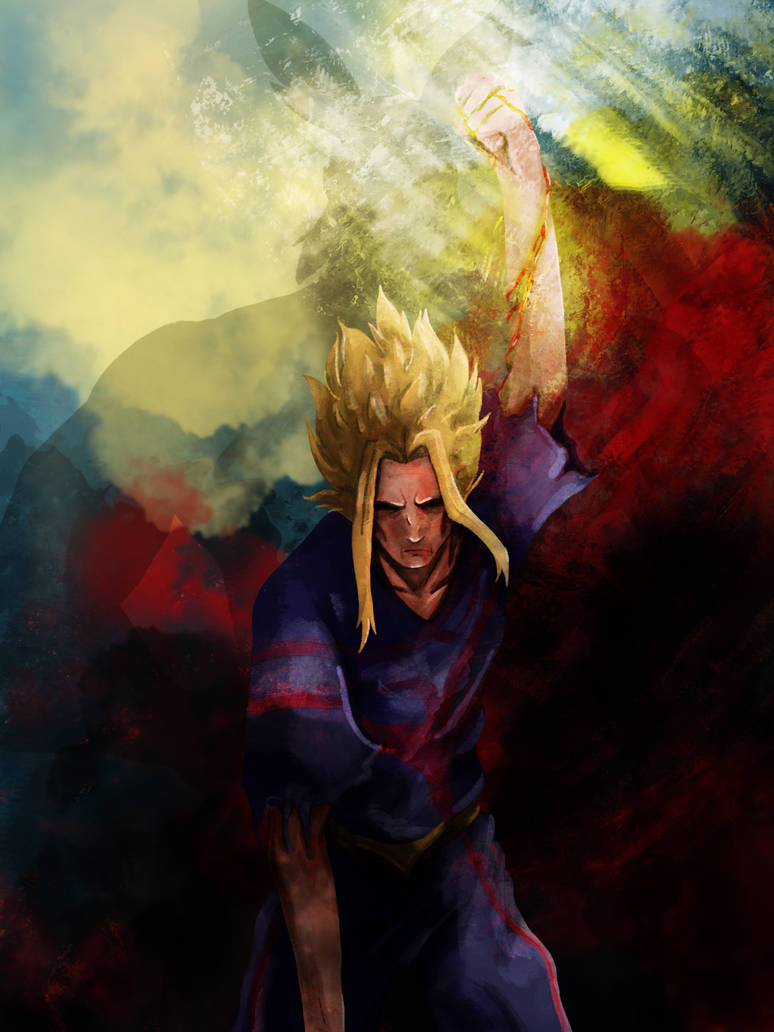 All might - my hero academia by Kaehlya on DeviantArt