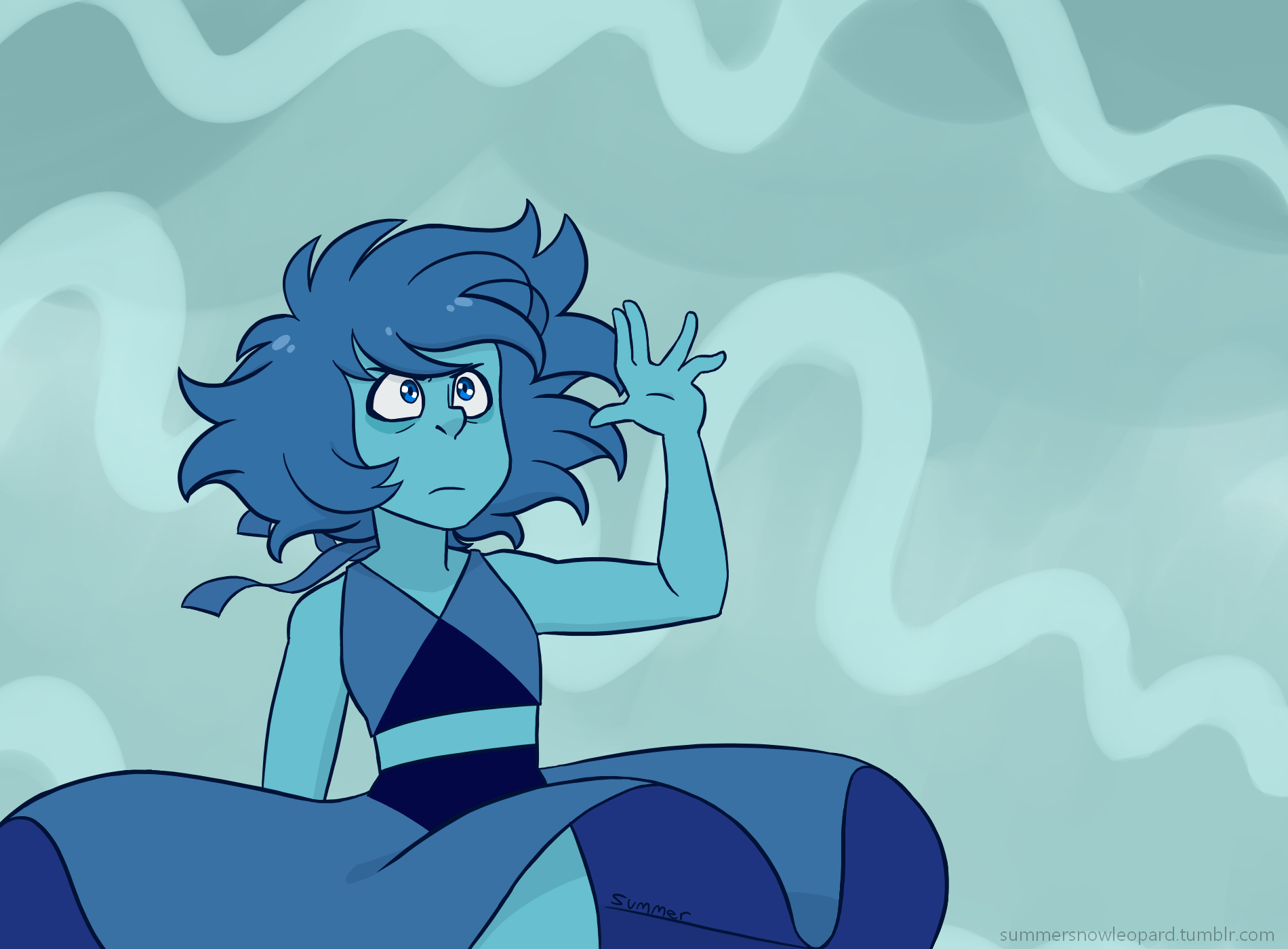 Lapis Lazuli Screencap Re-draw