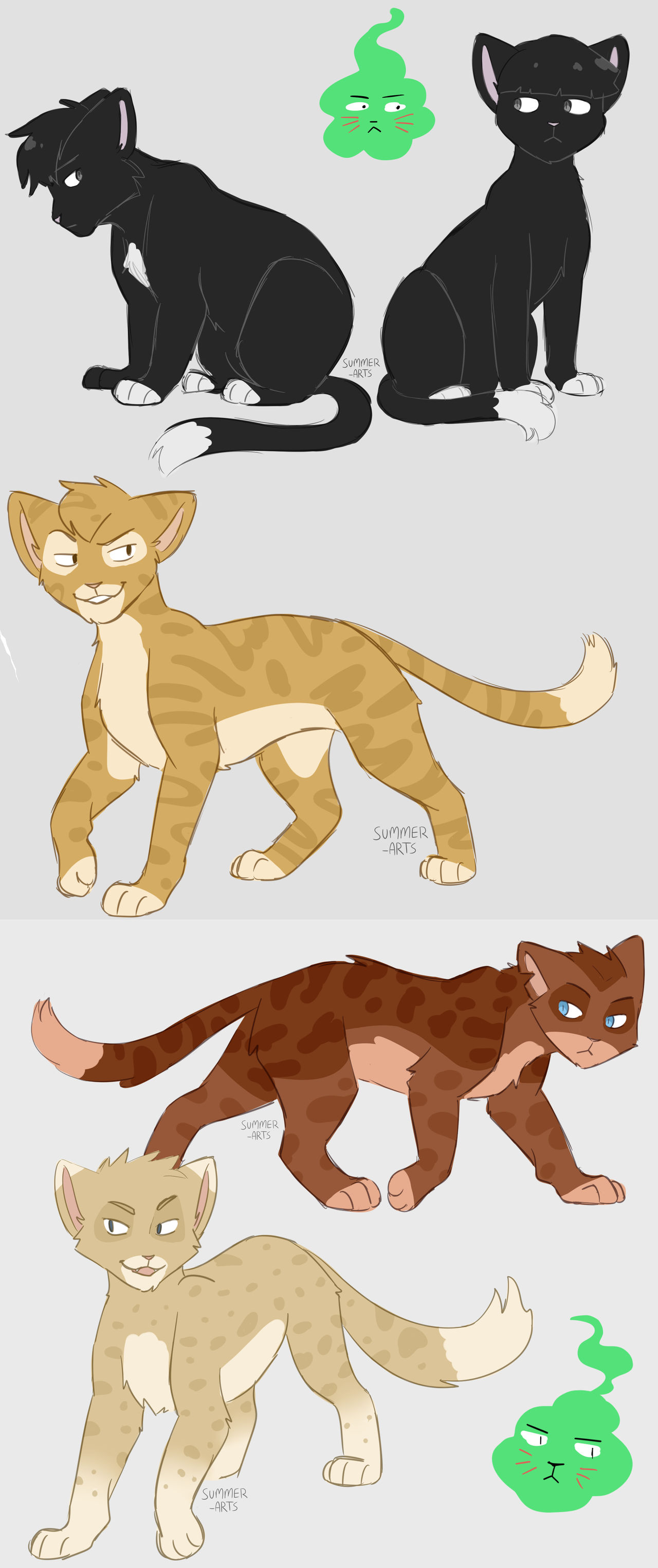 Mob Cat mob cat 100 by summer-draws on DeviantArt