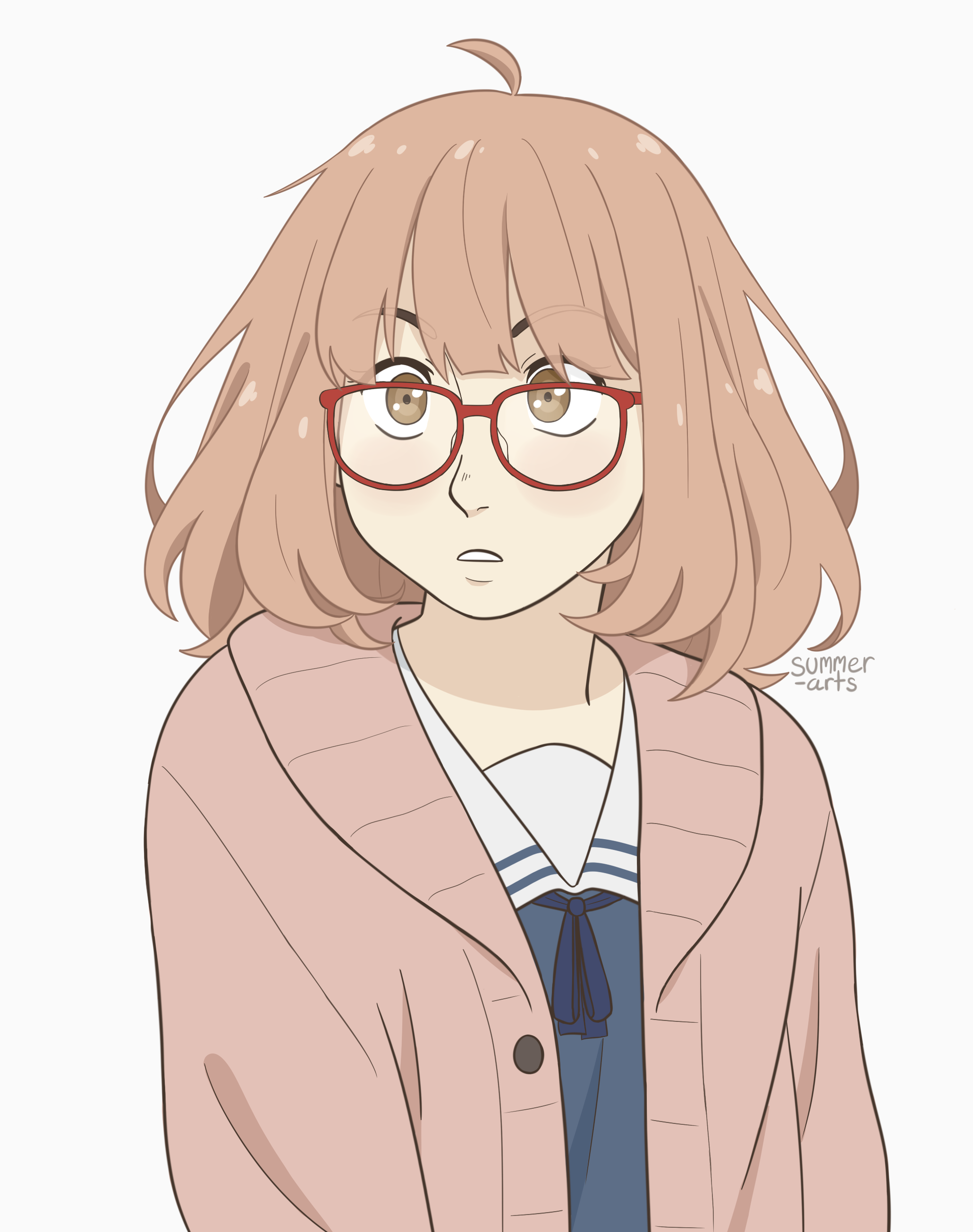 Kuriyama Mirai Kyoukai no Kanata by Rivayno on DeviantArt