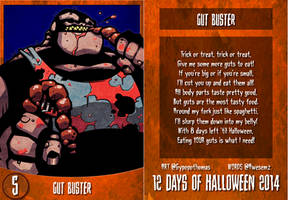 12 Days of Halloween 2014 - 5. Gut Buster