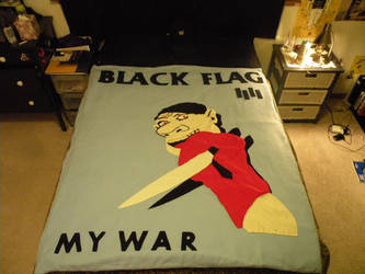 Black Flag - My War quilt