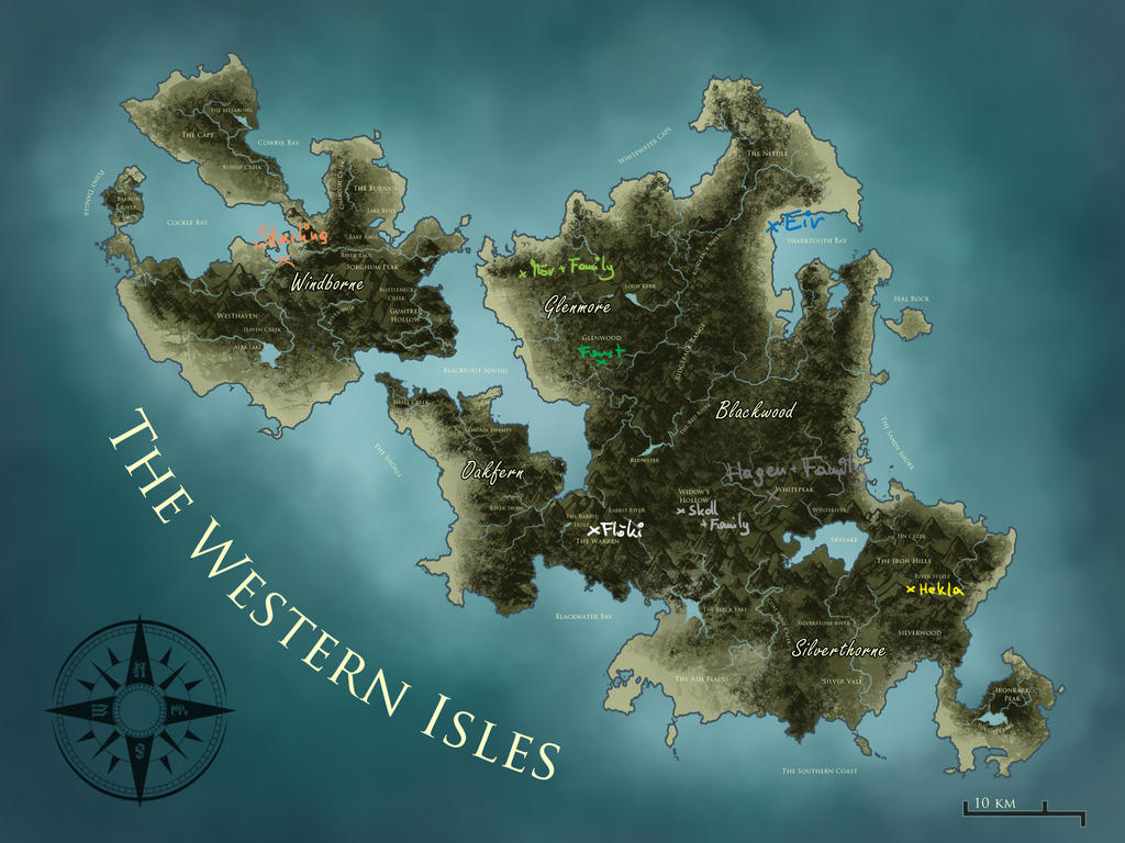 TWI Map - Where to find my Fawnlings by DodgerMD on DeviantArt