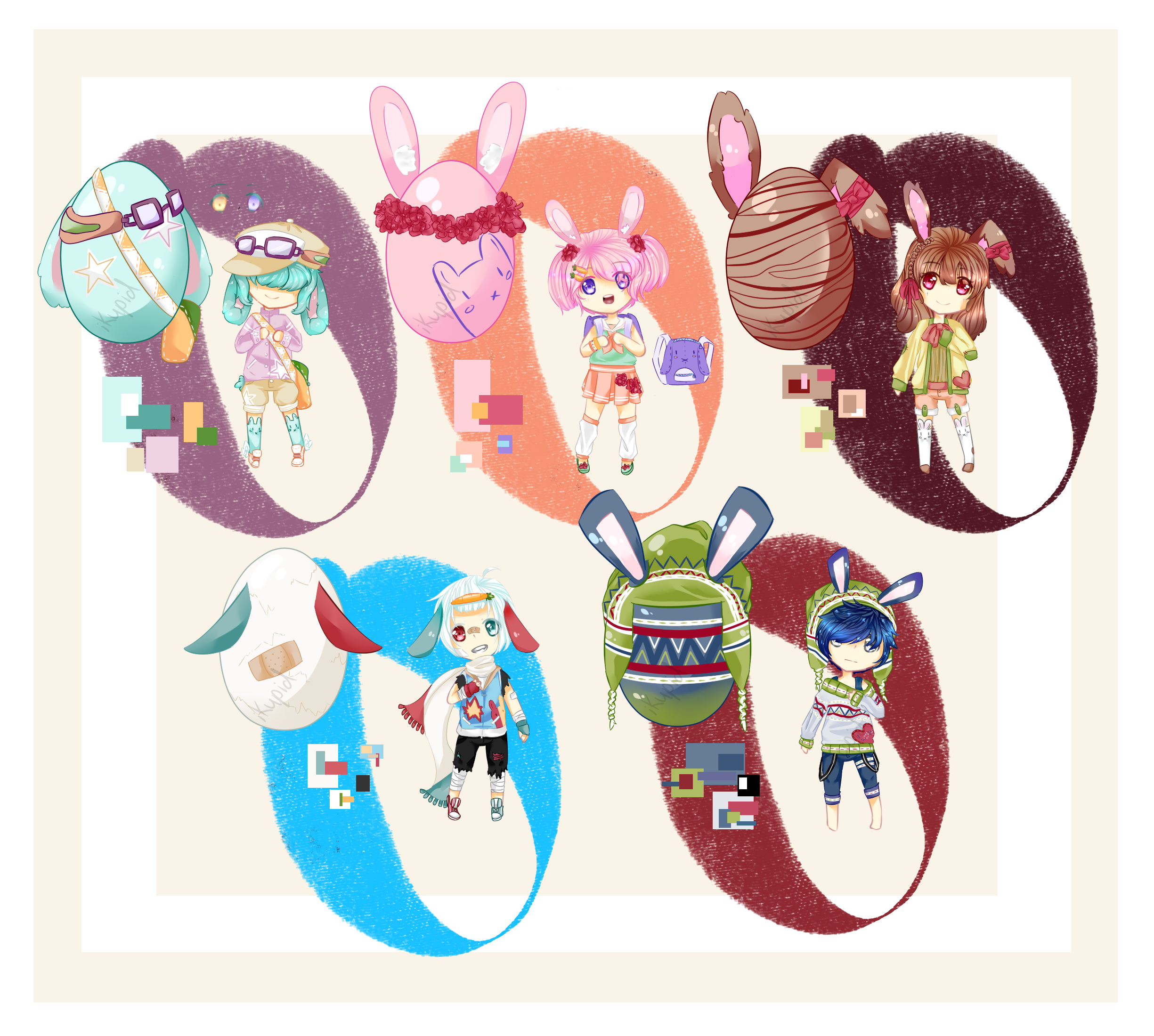 Easter Hatchable Bunnies Batch [CLOSED]