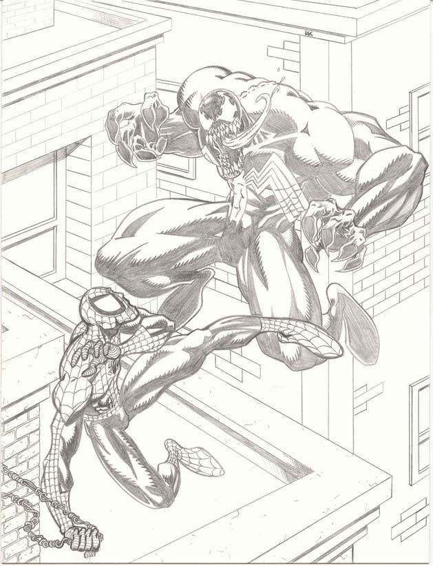 Spidey vs Venom