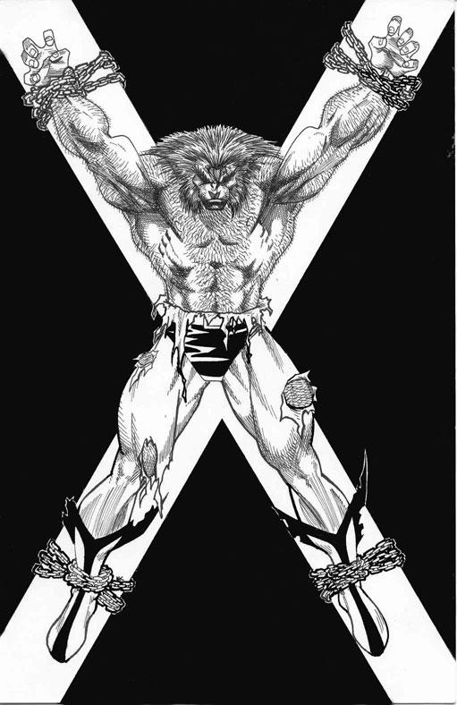 Wolverine crucified by LakLim on DeviantArt