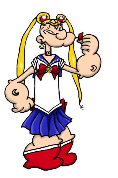 Popeye the Sailor Moon