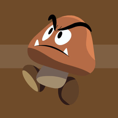 Goomba Rideable Goomba :) by JustWallArt on DeviantArt