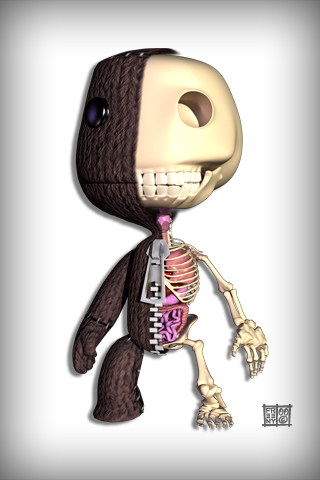 Sackboy Anatomy iPhone