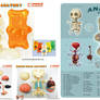Gummi Anatomy 3D Puzzle Toy
