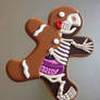 Sculpted anatomical Gingerbread Man