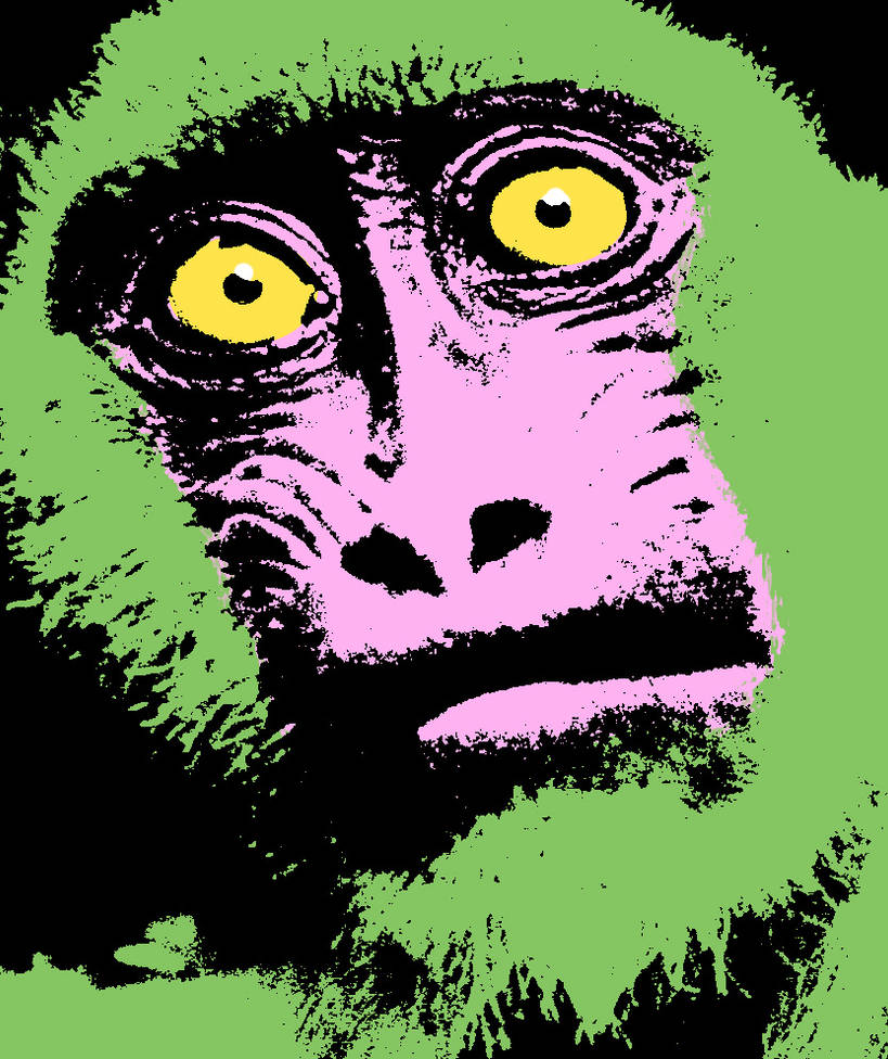 scared monkey by jimboystevens on DeviantArt