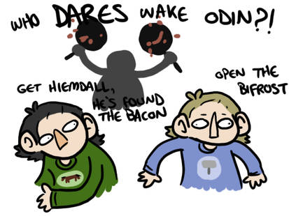 don't wake odin up