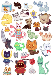 Halloween Cat Gatcha OPEN!