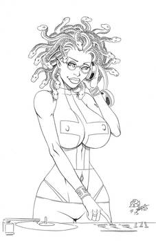 DJ Medusa FF Sketch