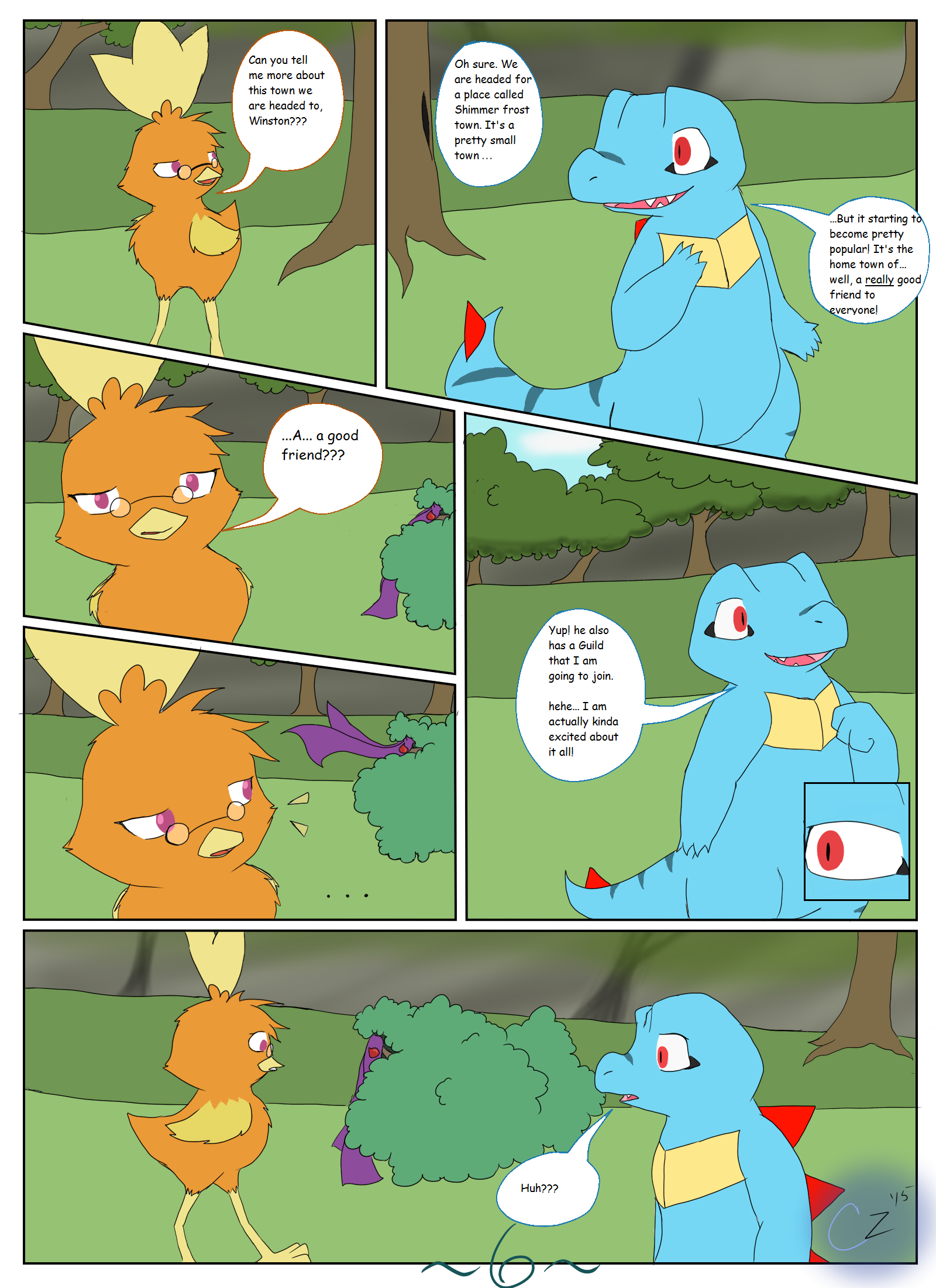 The Adventures of Team Rosewood: Ch. 1 - Pg. 6