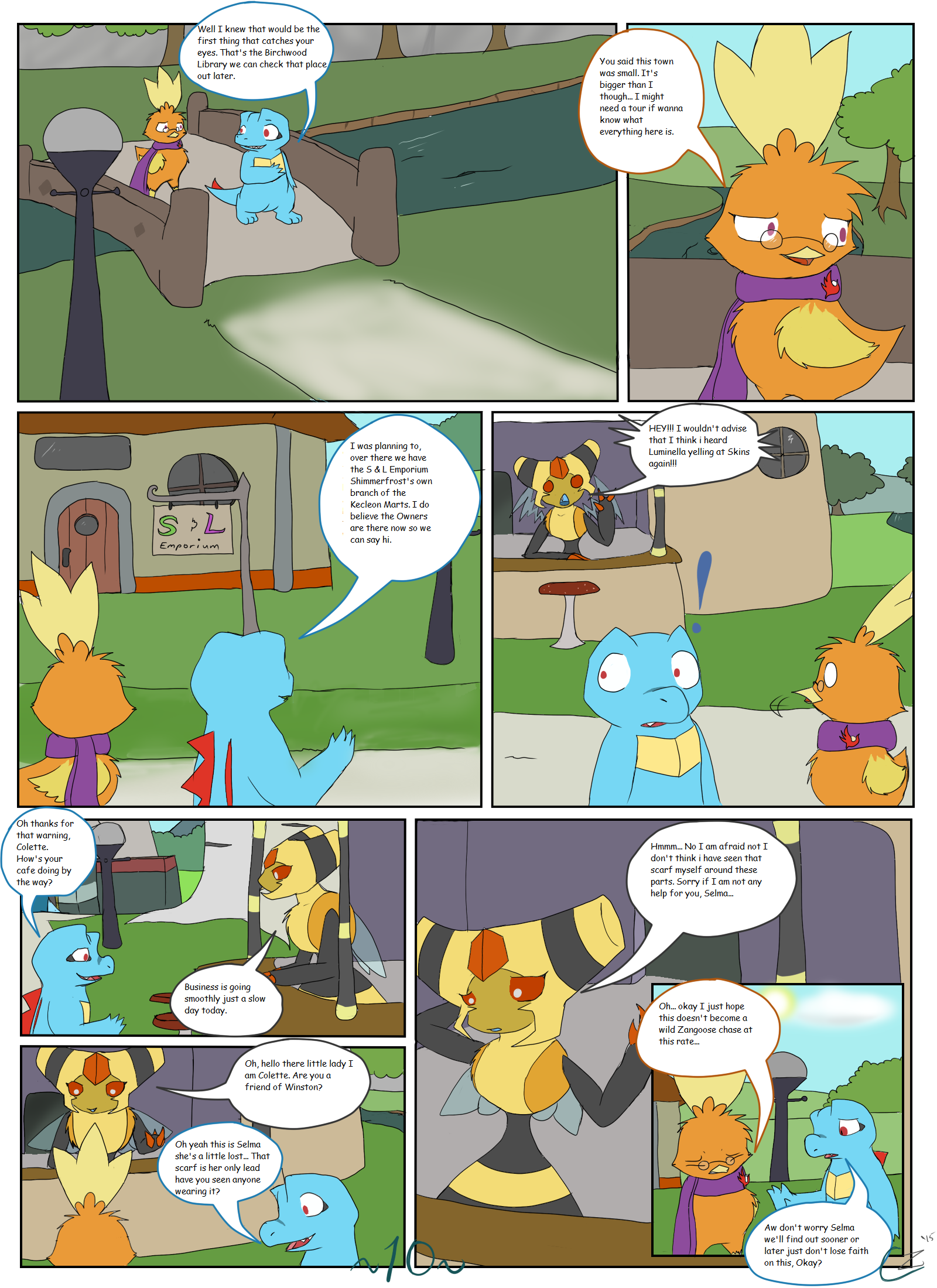 The Adventures of Team Rosewood Ch. 1 - Pg. 10