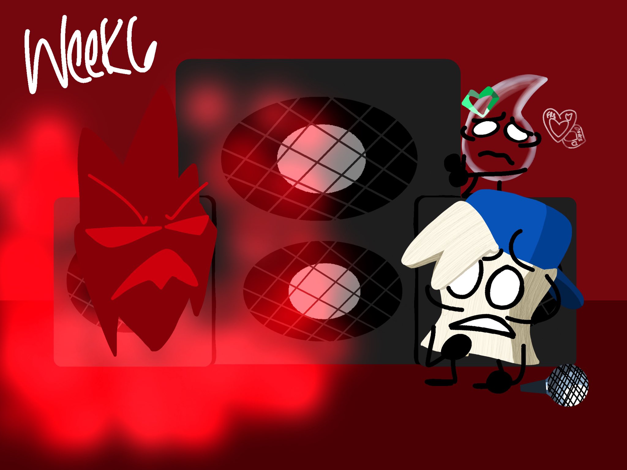 BFB FNF au I thought of Week 6: ?? by DsStarsCreates on DeviantArt