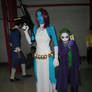 Mystique classic and The Joker