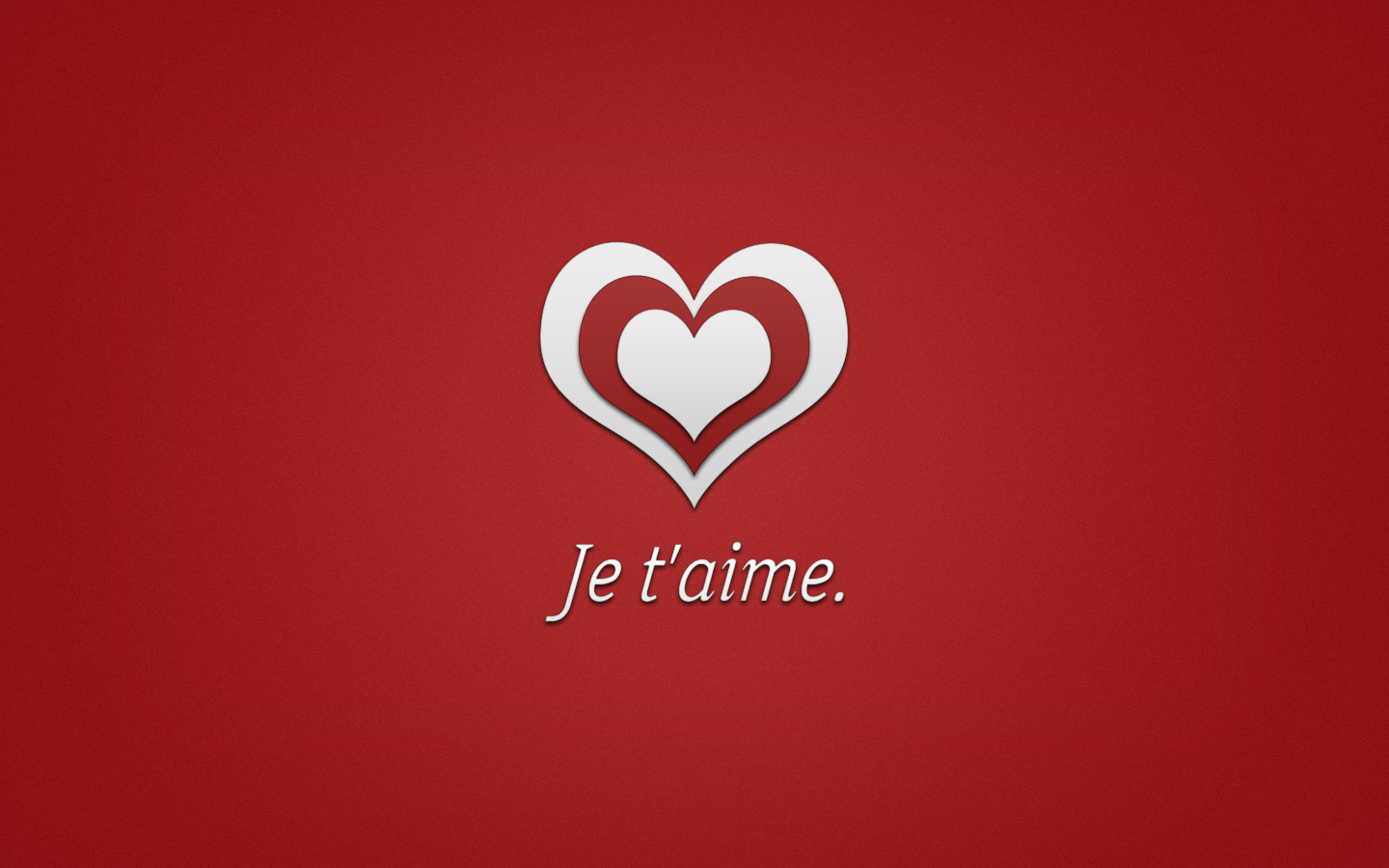 Je t'aime