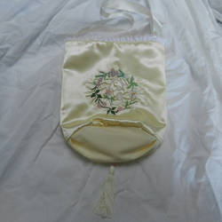 Regency reticule with embroidered detail